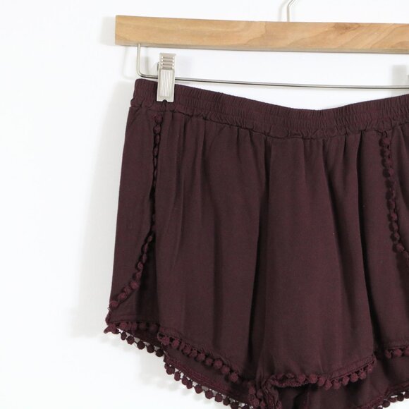 *Harlow Maroon Shorts - Picture 4 of 6